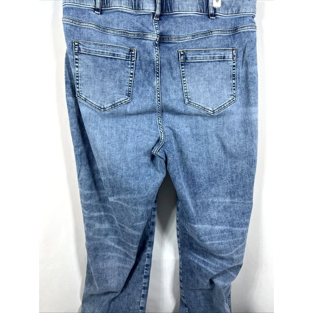 J. Jill Denim Women's‎ High-Rise Straight Leg Ankle Classic Blue Denim Size 20